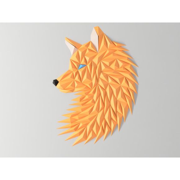 DGEmily Wolf Head Wall Art | Large-Scale Wall Decor | Custom Sizes!! - Picture 4 of 6
